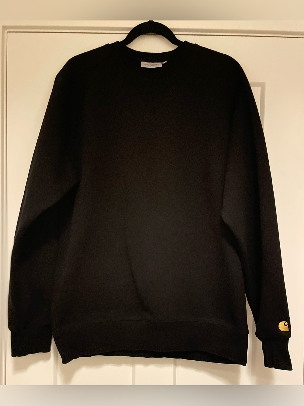 Carhartt Work In Progress Black Crewneck Sweatshirt